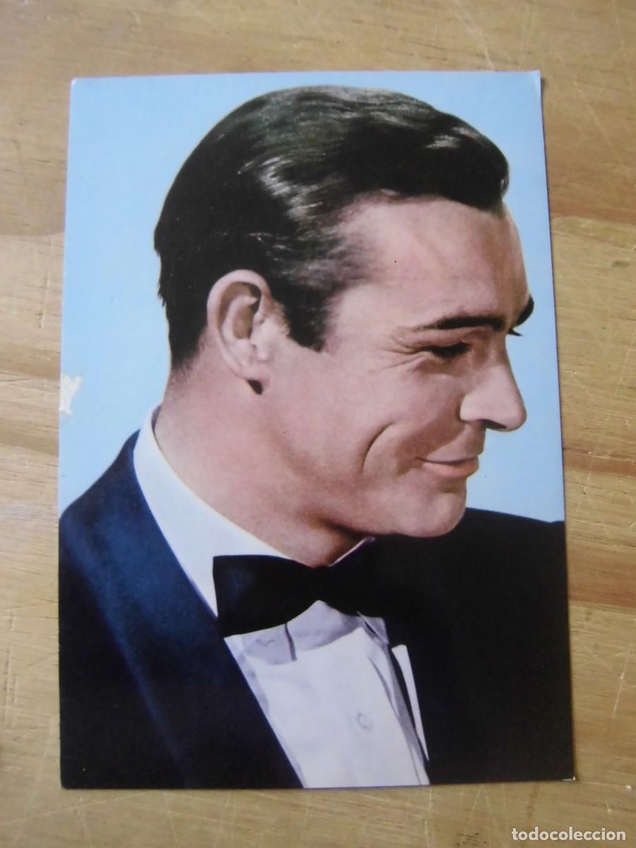 Cine: ANTIGUA POSTAL SEAN CONNERY OSCARCOLOR