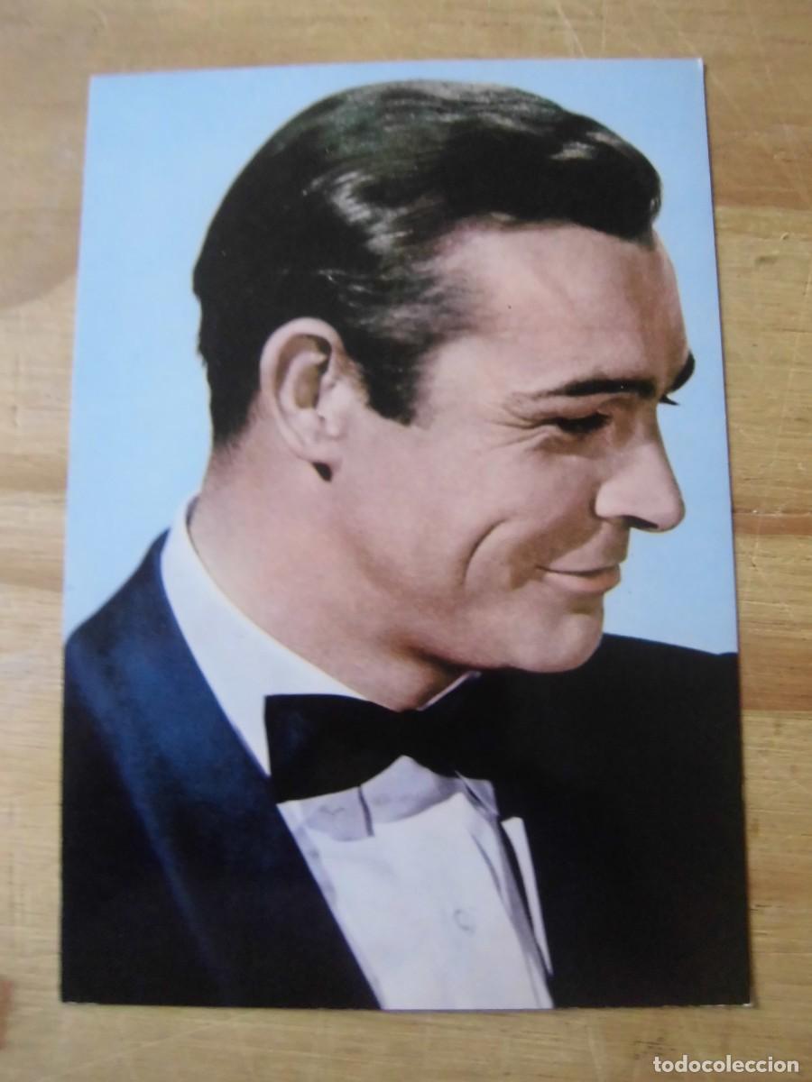 Cine: ANTIGUA POSTAL SEAN CONNERY OSCARCOLOR