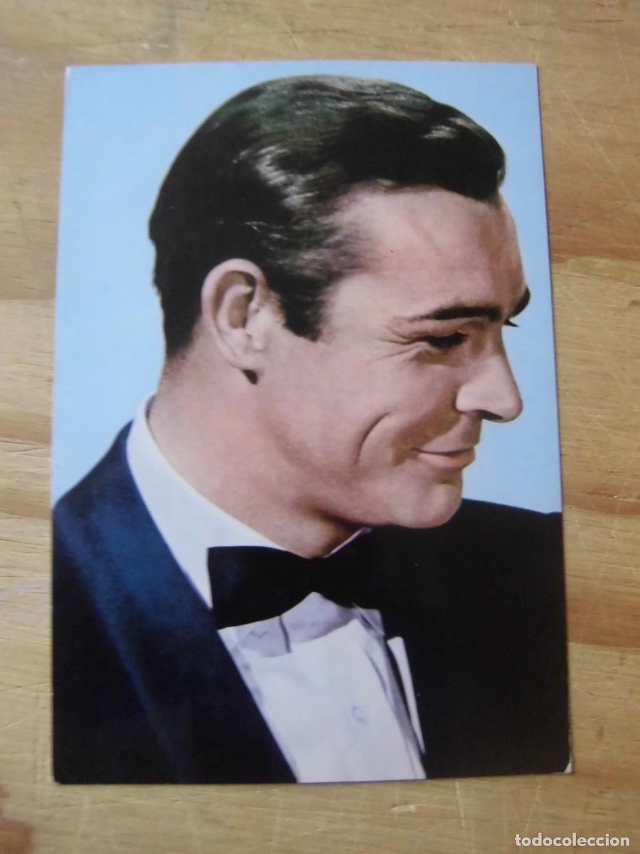Cine: ANTIGUA POSTAL SEAN CONNERY OSCARCOLOR