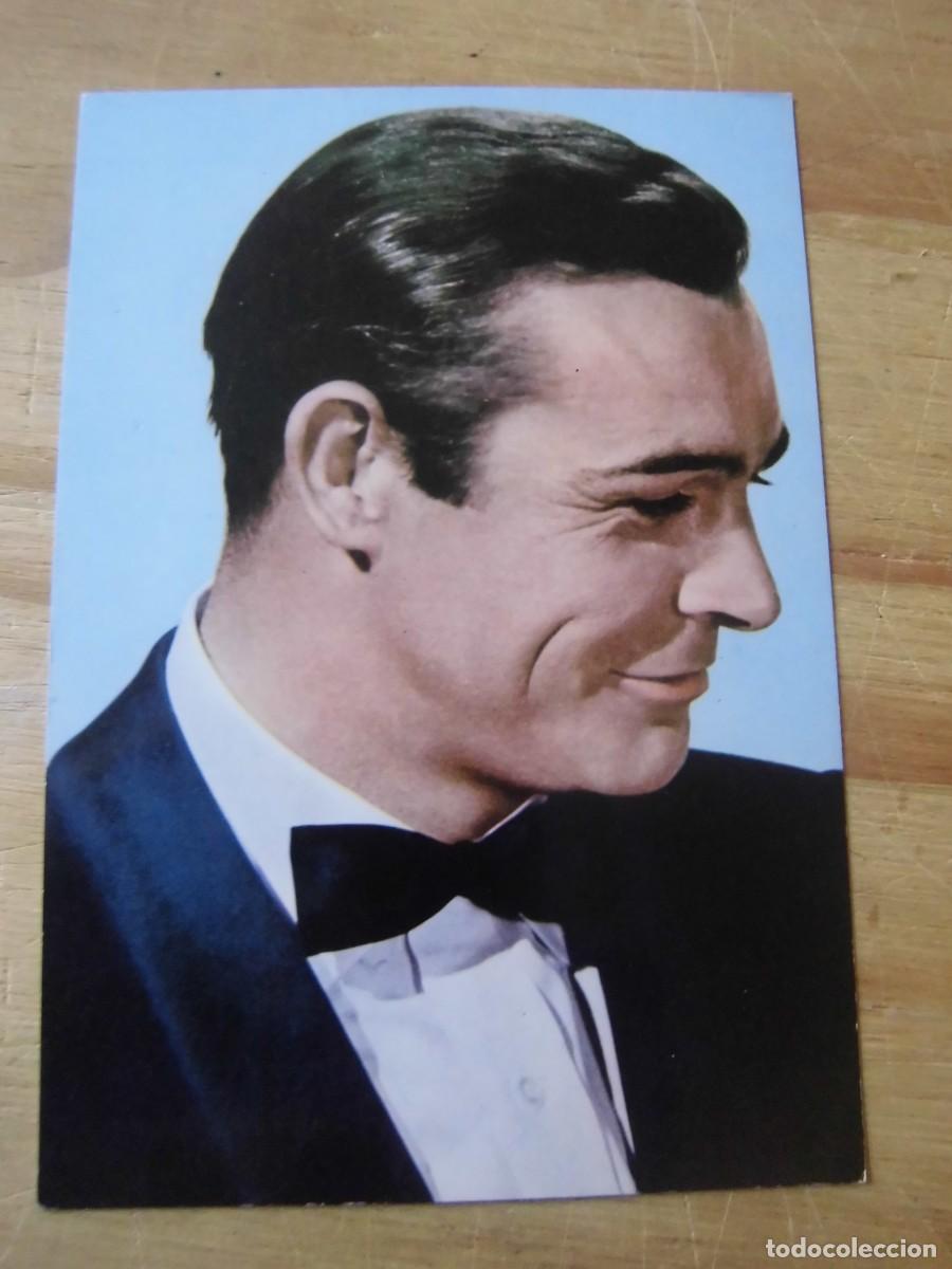Cine: ANTIGUA POSTAL SEAN CONNERY OSCARCOLOR