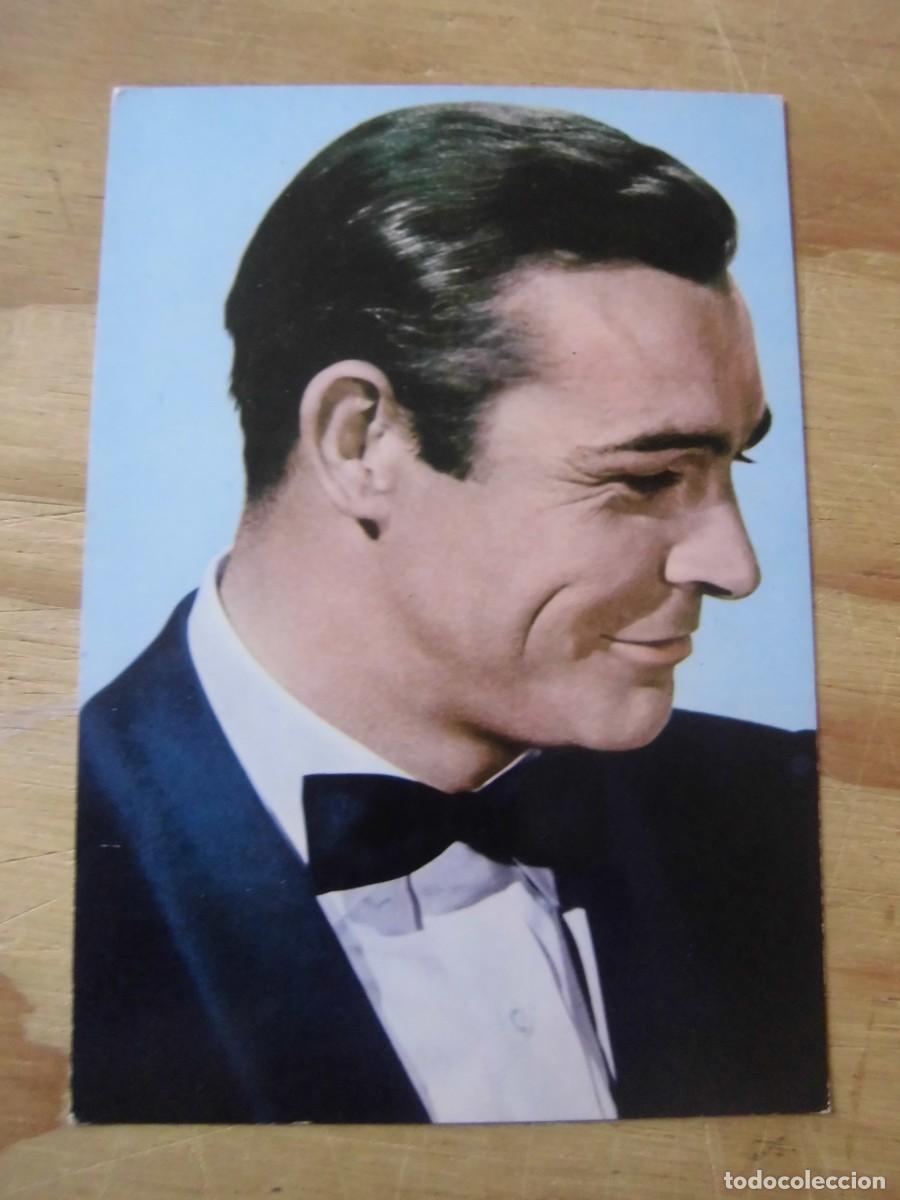 Cine: ANTIGUA POSTAL SEAN CONNERY OSCARCOLOR