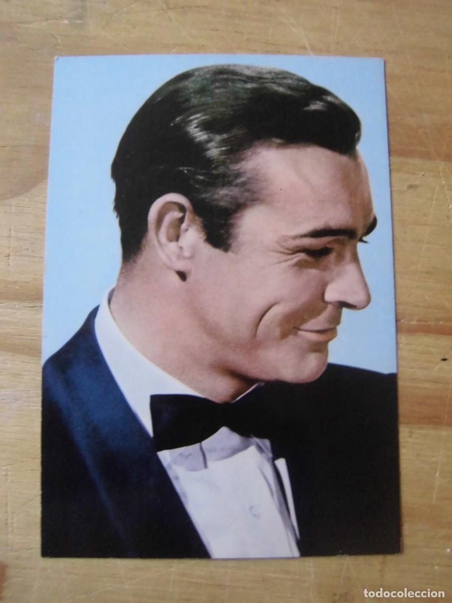 Cine: ANTIGUA POSTAL SEAN CONNERY OSCARCOLOR