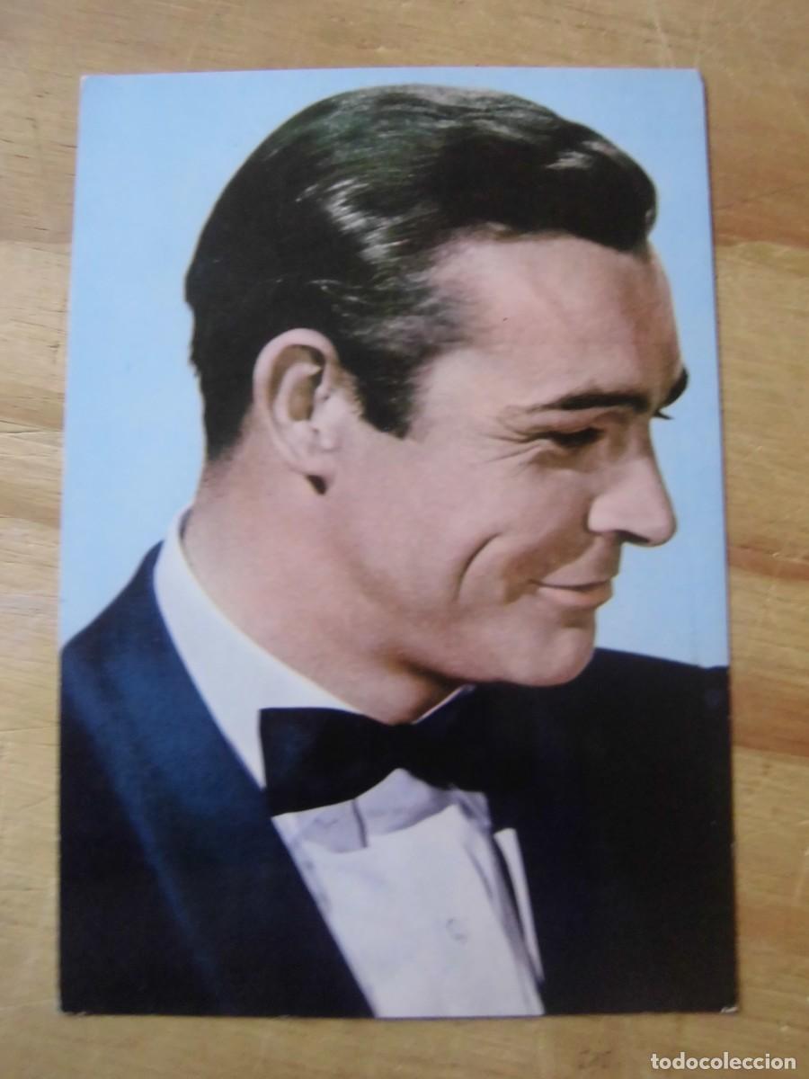 Cine: ANTIGUA POSTAL SEAN CONNERY OSCARCOLOR