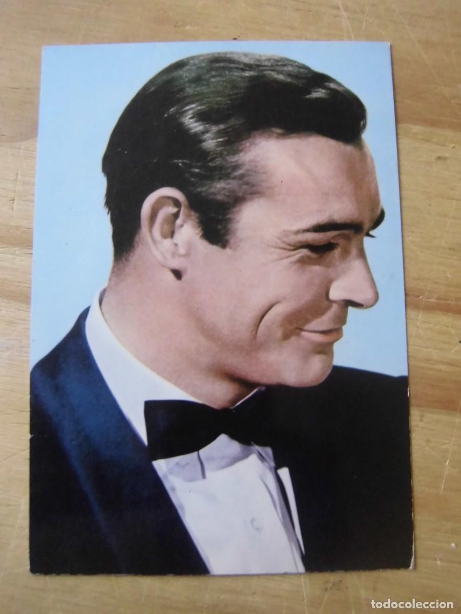 Cine: ANTIGUA POSTAL SEAN CONNERY OSCARCOLOR