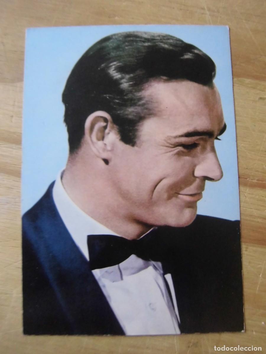 Cine: ANTIGUA POSTAL SEAN CONNERY OSCARCOLOR