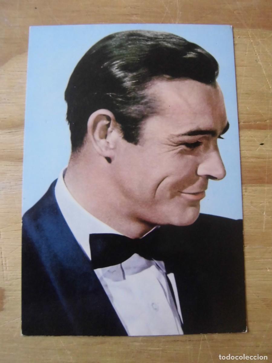 Cine: ANTIGUA POSTAL SEAN CONNERY OSCARCOLOR