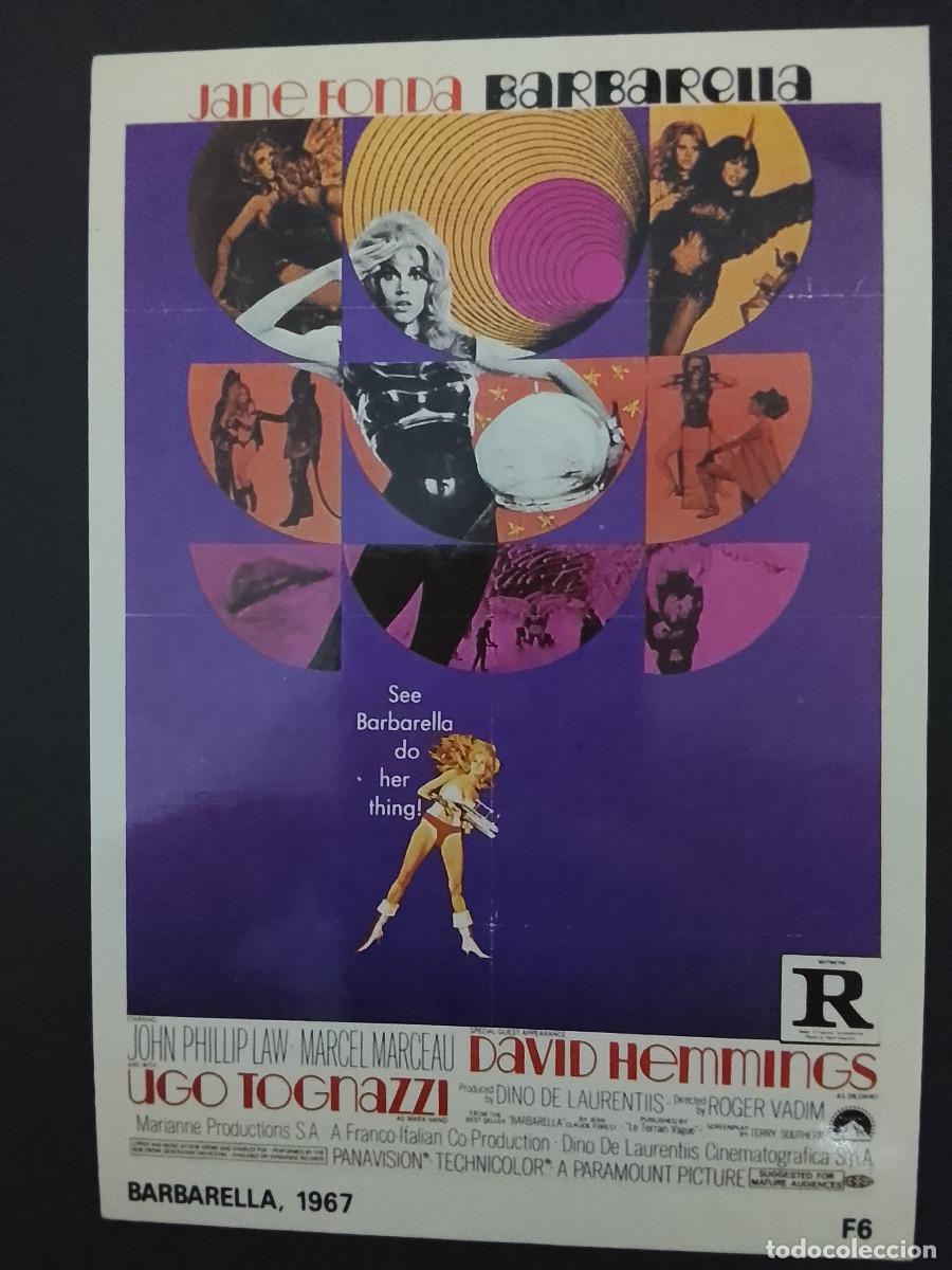 Cine: Postal Barbarella con Jane Fonda