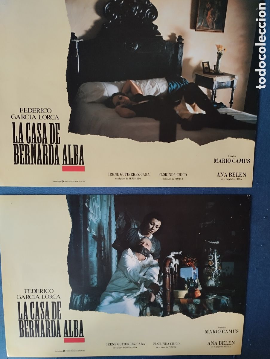Cine: 6 FOTOCROMOS - LA CASA DE BERNARDA ALBA