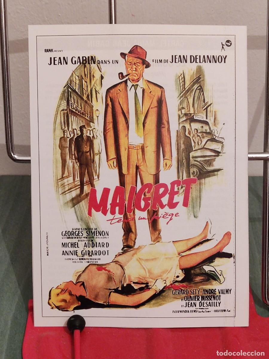 Cine: El comisario Maigret (Maigret tend un piege) . Ficha revista Accion cine