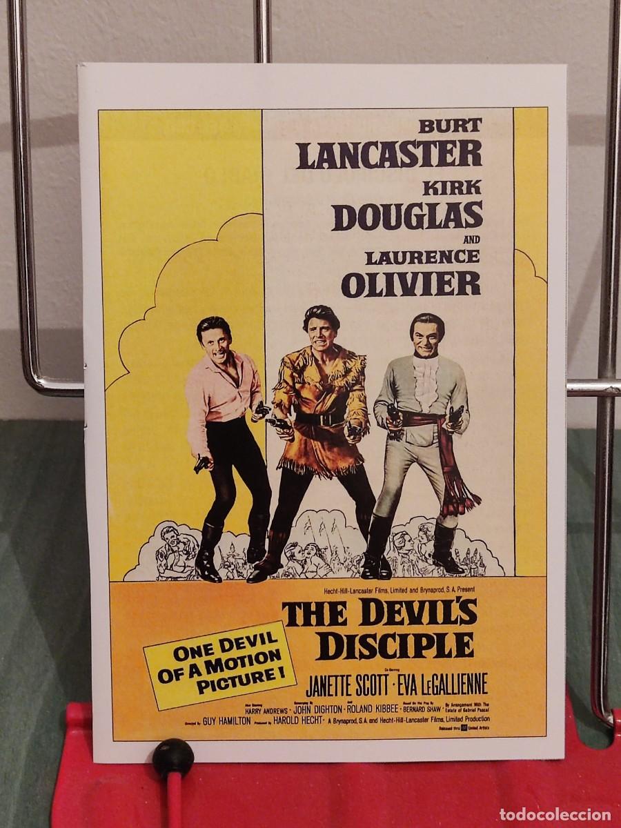 Cine: El discipulo del diablo (The devil&acute;s disciple) . Ficha revista Accion cine