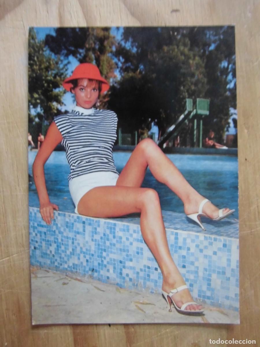 Cine: ANTIGUA POSTAL ELSA MARTINELLI OSCARCOLOR