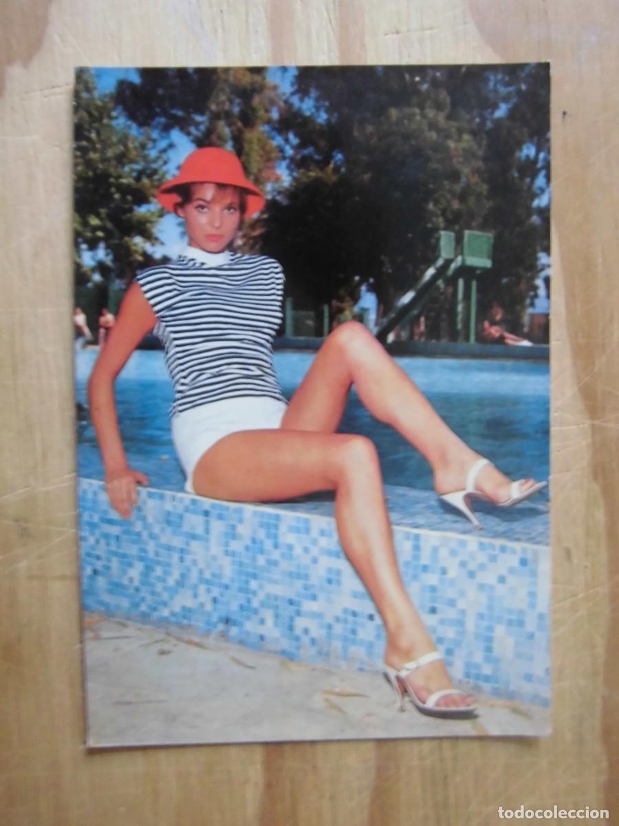 Cine: ANTIGUA POSTAL ELSA MARTINELLI OSCARCOLOR