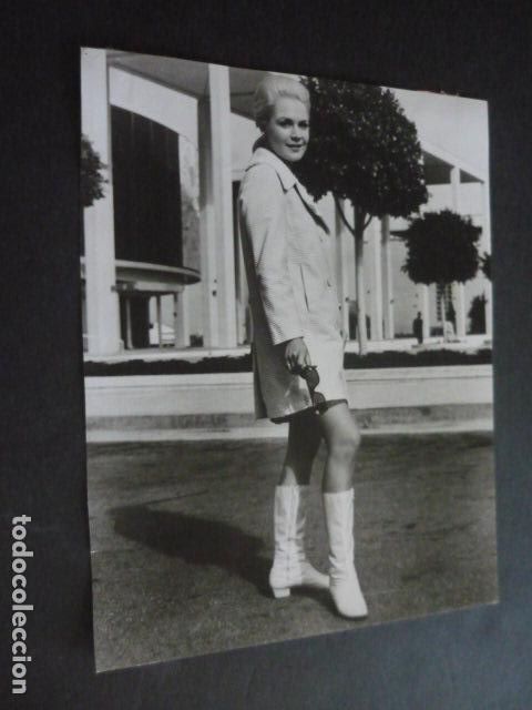 Cine: SANDRA LEE ACTRIZ ANTIGUA FOTOGRAFIA 18,5 X 22,5 CM