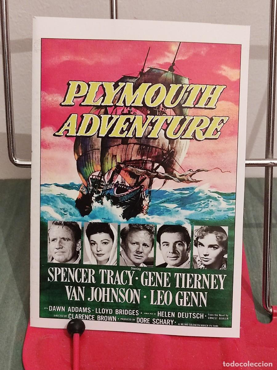 Cine: La aventura de Plymouth (Plymouth adventure) . Ficha revista Accion cine