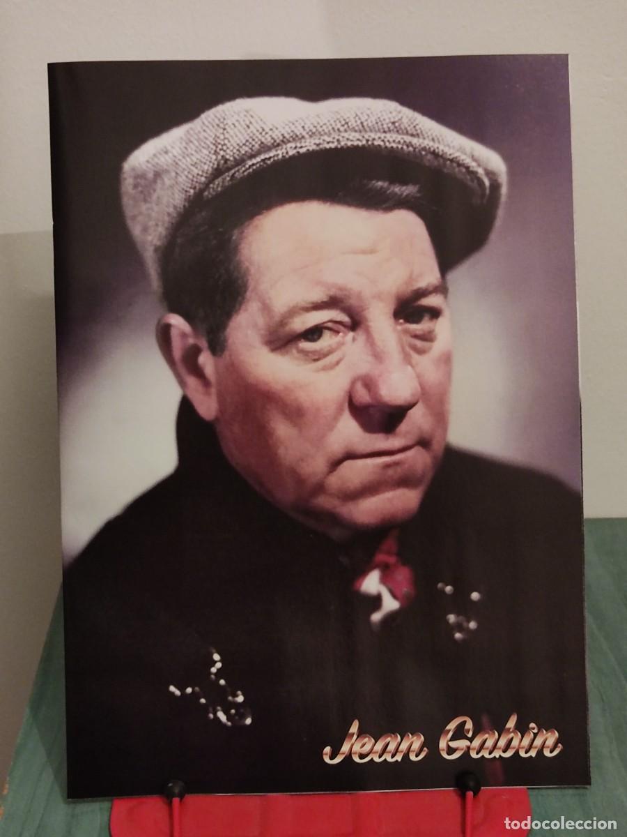 Cine: Jean Gabin . Reportaje 8 paginas revista Accion cine
