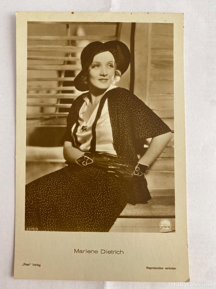 Cine: POSTAL MARIENE DIETRICH