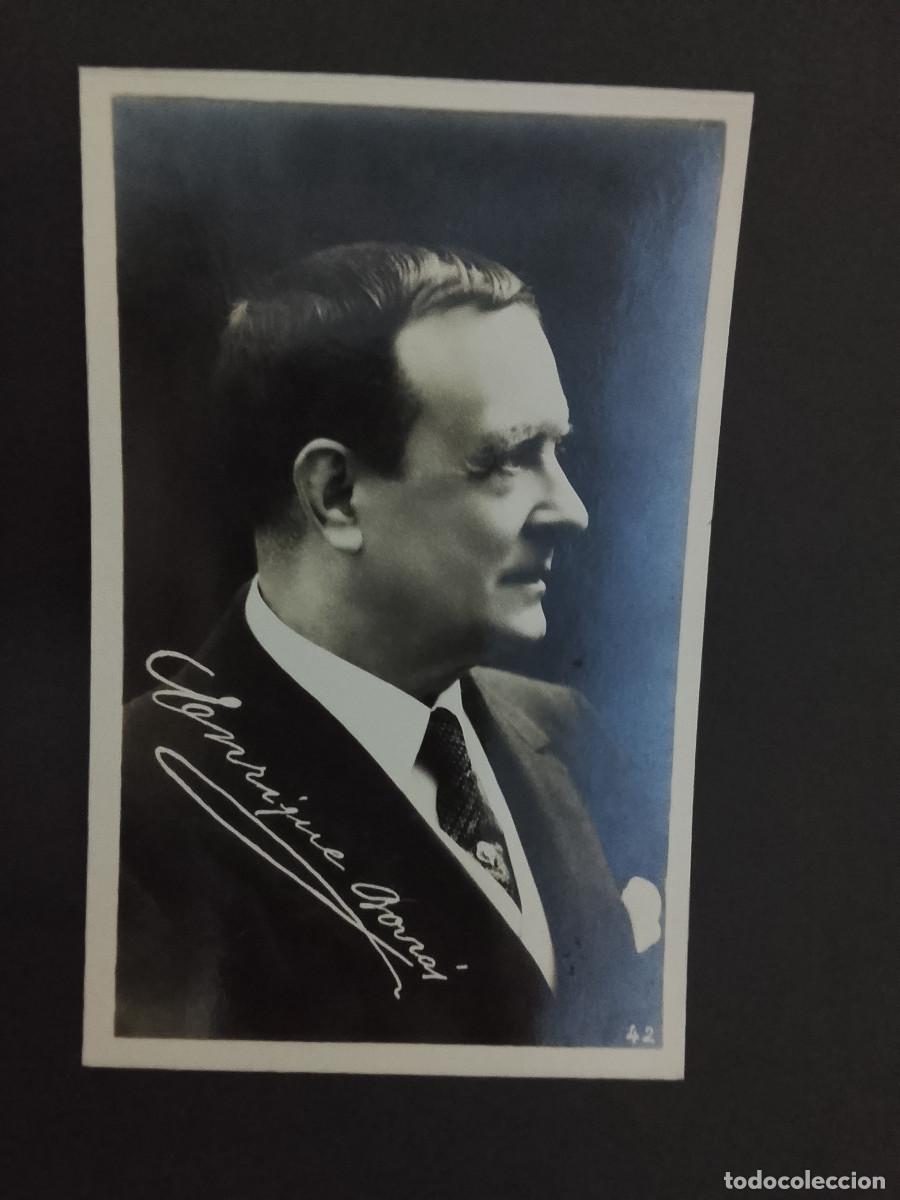 Cine: Postal del actor Enrique Borr&aacute;s