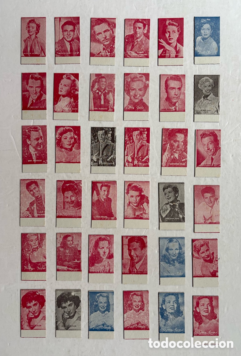 Cinema: CINE 36 CROMOS BASCULAS DIFERENTES - CALZADOS GARCERA, VALENCIA - MARILYN MONROE, a&ntilde;os 1960