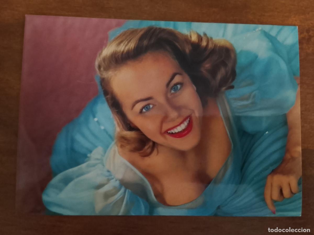 Cine: Postal de la actriz Terry Moore