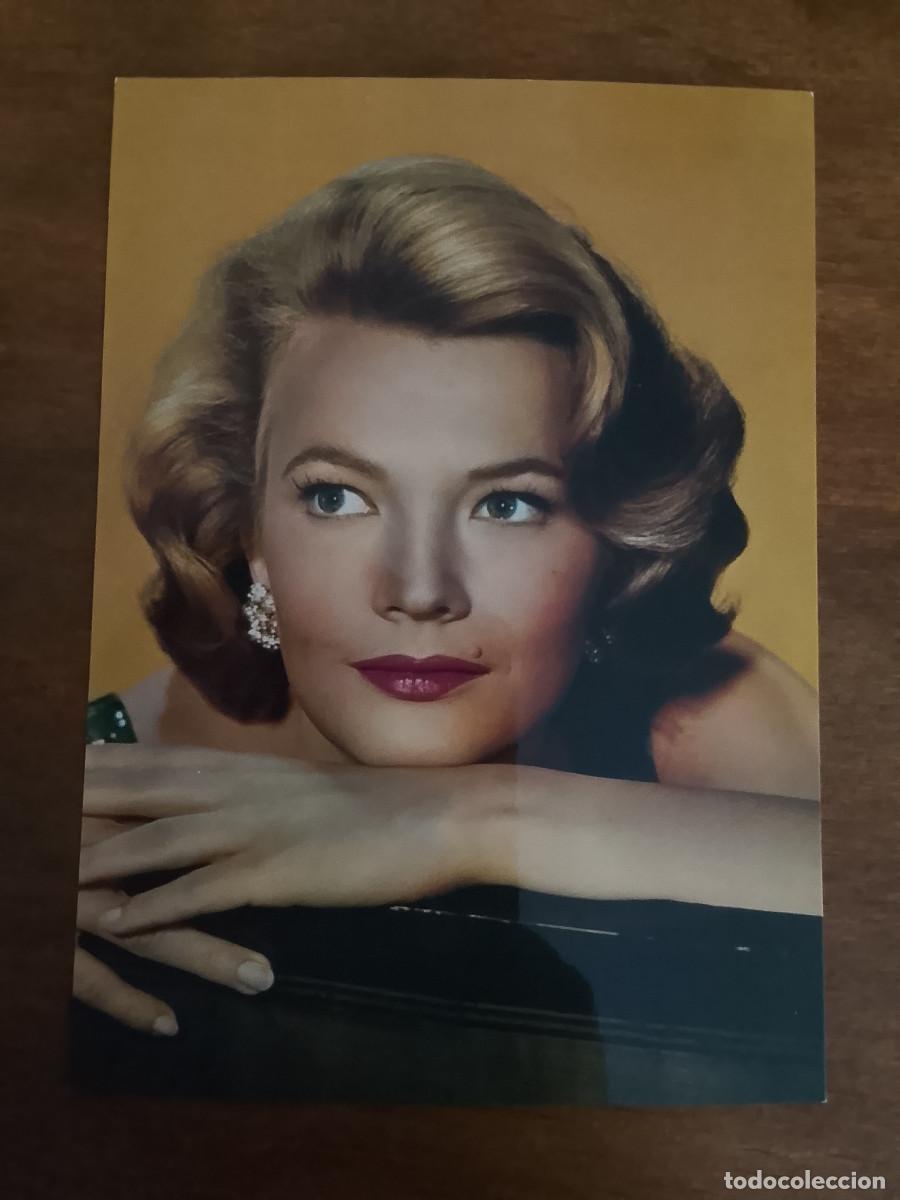 Cine: Postal de la actriz estadounidense Gena Rowlands