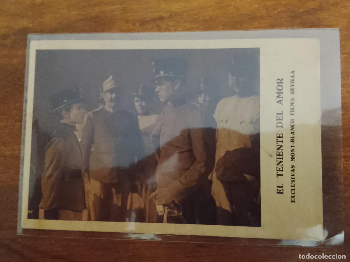 Cine: Postal de la pel&iacute;cula El teniente del amor. Cine Alk&aacute;zar de Madrid