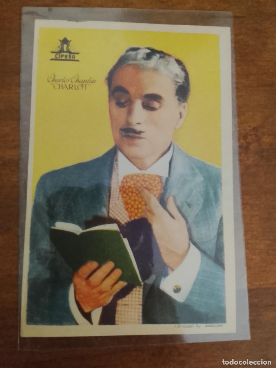 Cine: Cromo de Charles Chaplin, Charlot.