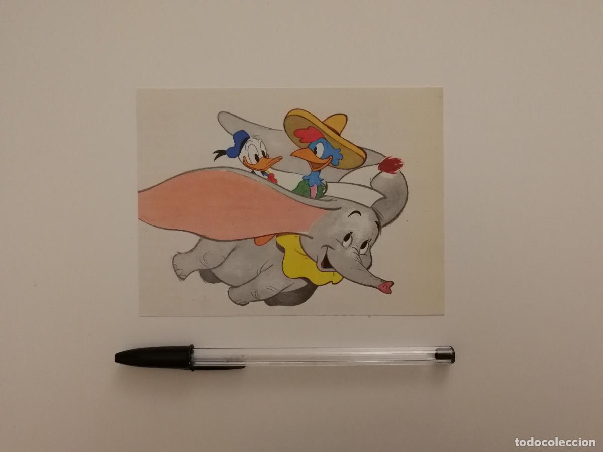 Cine: TARJETA ACARTONADA - PATO DONALD DUMBO - WALT DISNEY