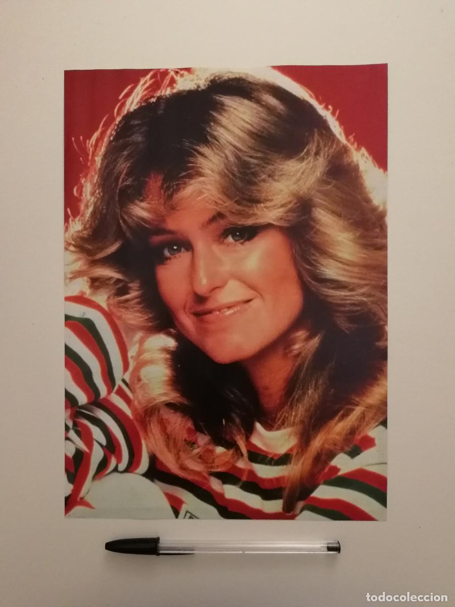 Cine: LAMINA ACARTONADA -A4- Farrah Fawcett