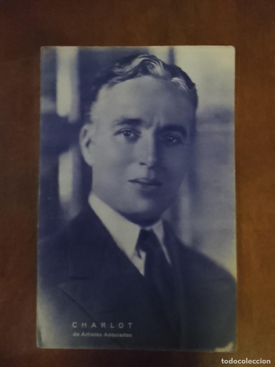 Cine: Postal de Charles Chaplin, Charlot