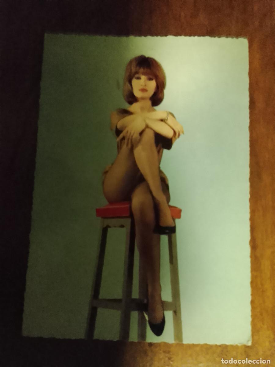 Cine: Postal de la actriz francesa Dany Saval