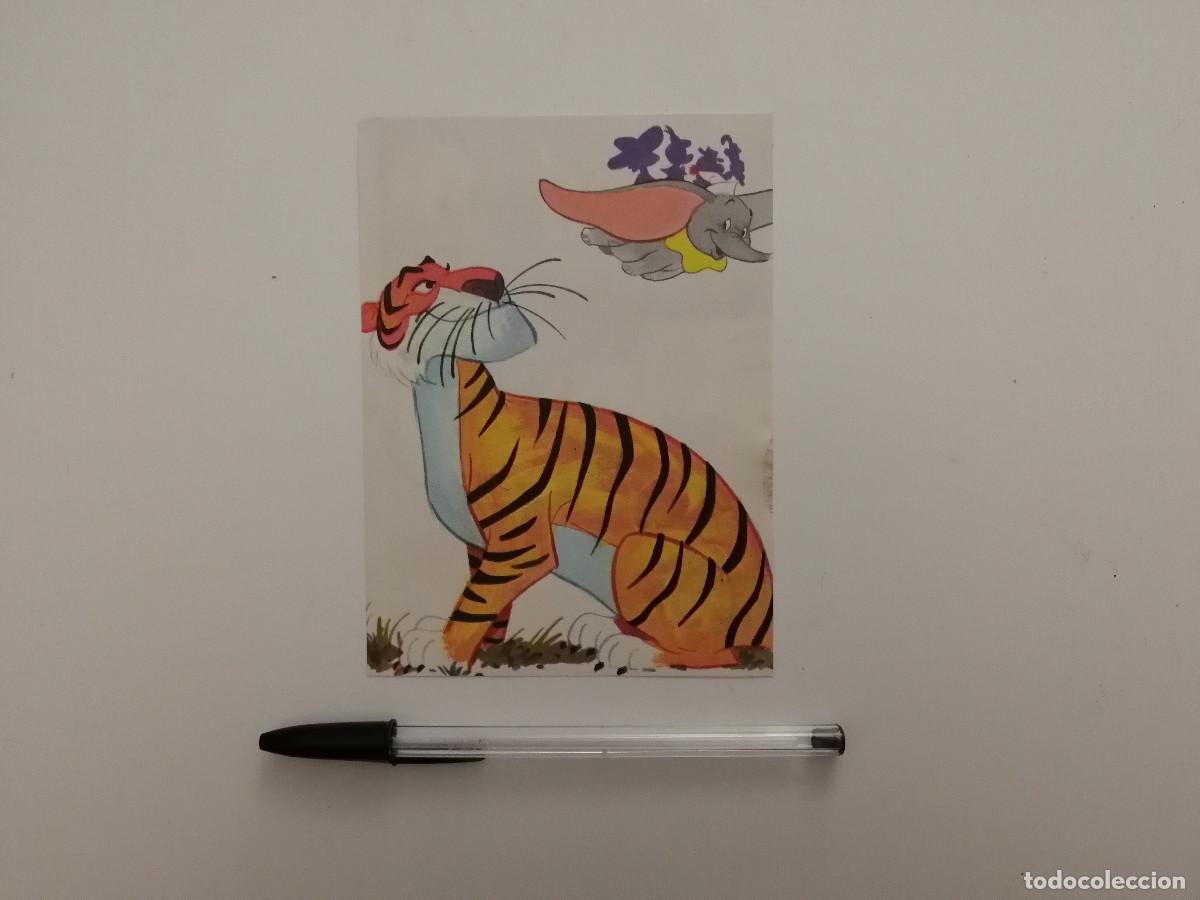 Cine: TARJETA ACARTONADA -10*15- DUMBO Shere Khan - WALT DISNEY - EL LIBRO DE LA SELVA