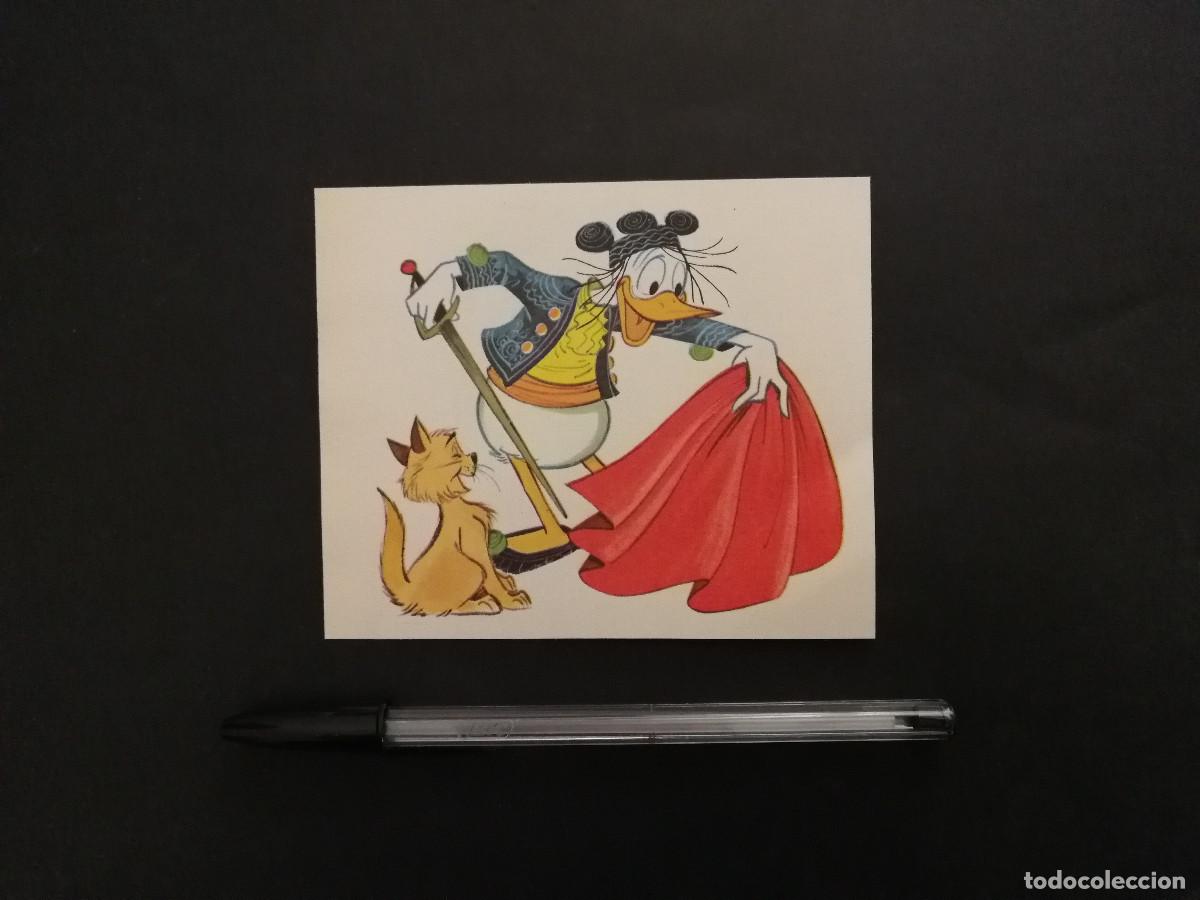 Cine: TARJETA ACARTONADA -9*13- PATO DONALD TORERO - WALT DISNEY