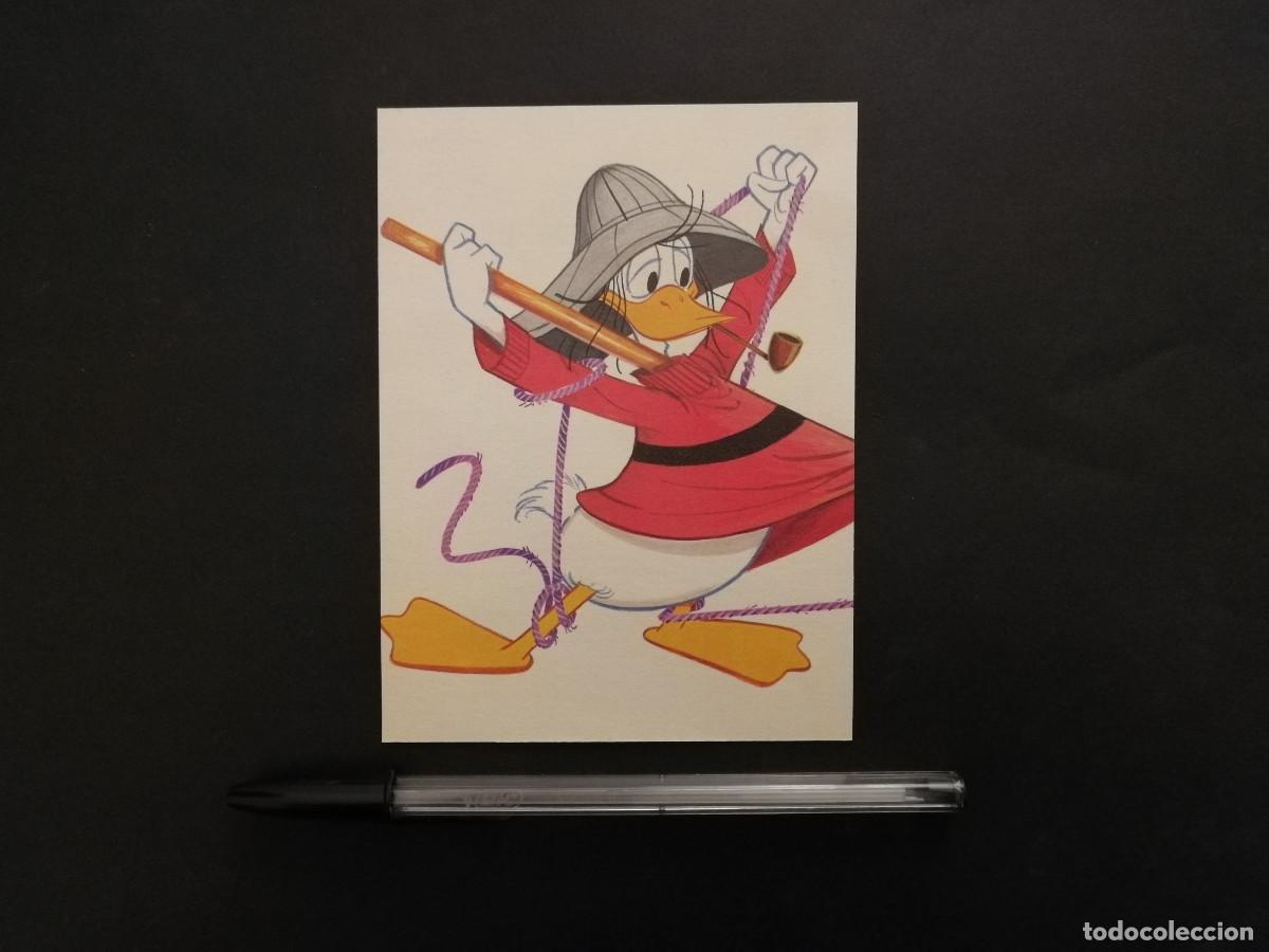 Cine: TARJETA ACARTONADA -9*13- PATO DONALD - WALT DISNEY
