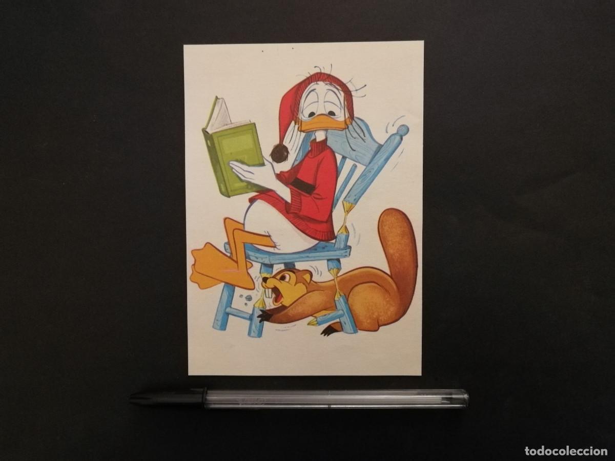 Cine: TARJETA ACARTONADA -10*15- PATO DONALD PATOSO - WALT DISNEY