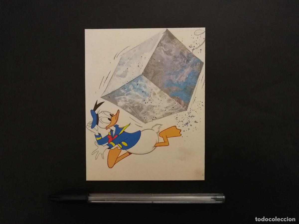 Cine: TARJETA ACARTONADA -9*13- PATO DONALD - WALT DISNEY