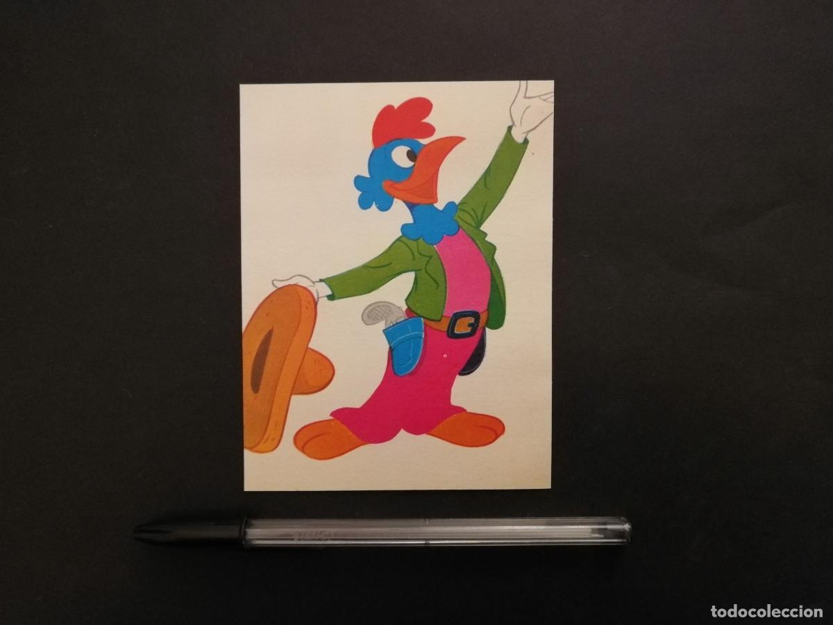 Cine: TARJETA ACARTONADA -9*13- Panchito Pistoles - Los tres caballeros - WALT DISNEY