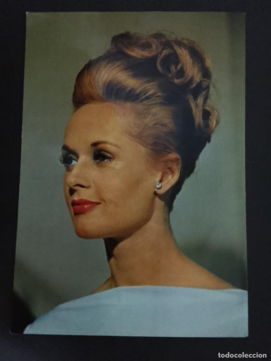 Cine: Postal de la actriz estadounidense Tippi Hedren