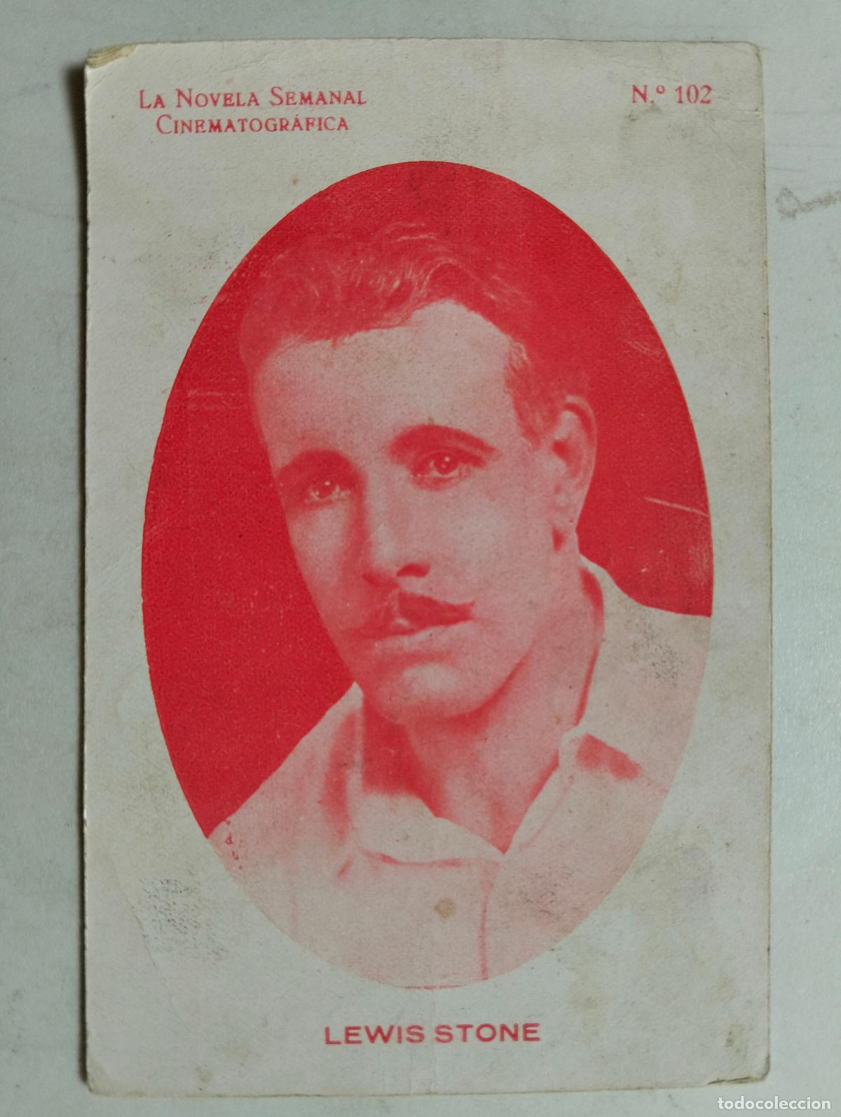 Cinema: ACTOR LEWIS STONE, LA NOVELA SEMANAL CINEMATOGRAFICA, N&ordm; 102