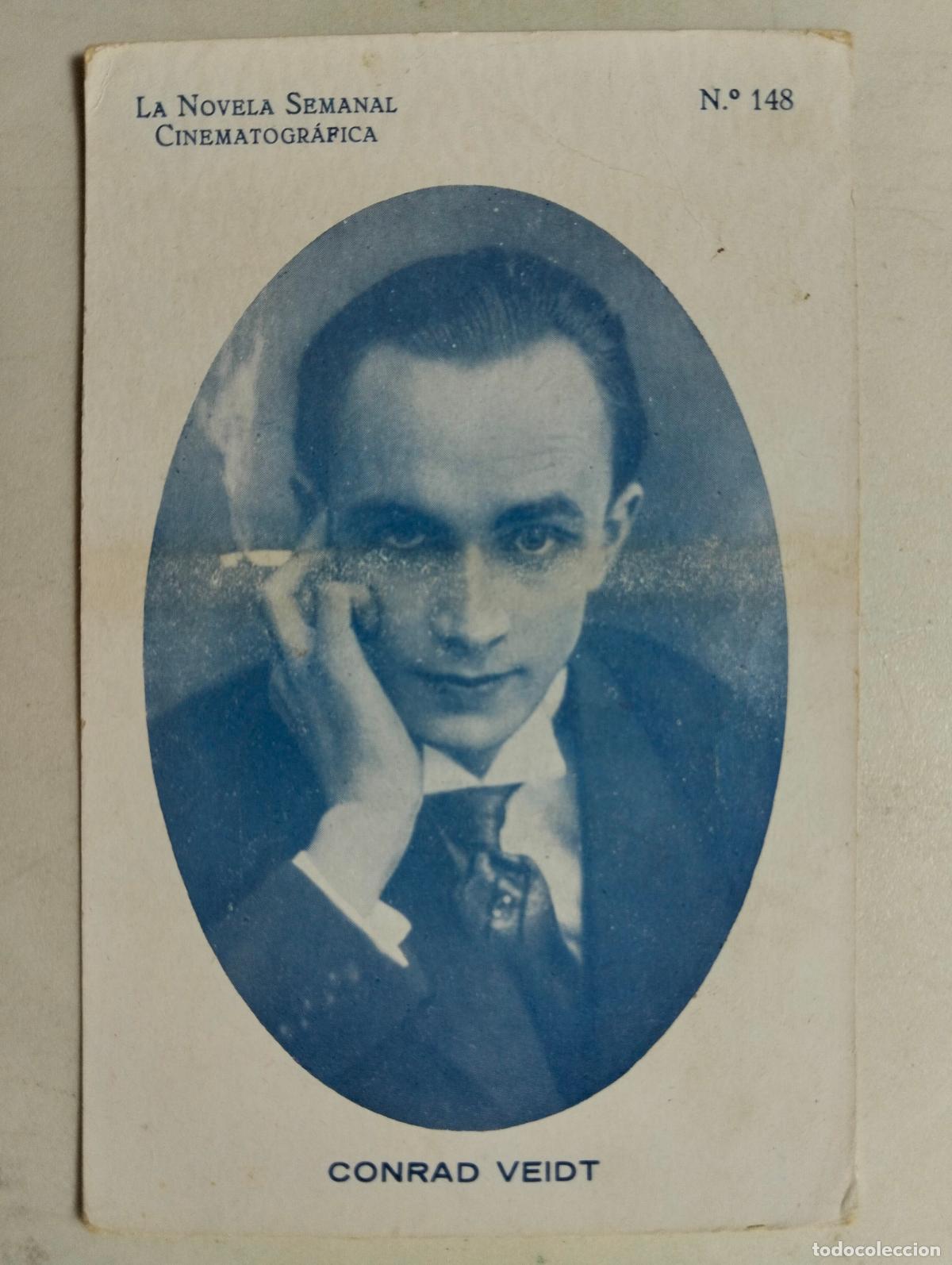 Cinema: ACTOR CONRAD VEIDT, LA NOVELA SEMANAL CINEMATOGRAFICA, N&ordm; 148