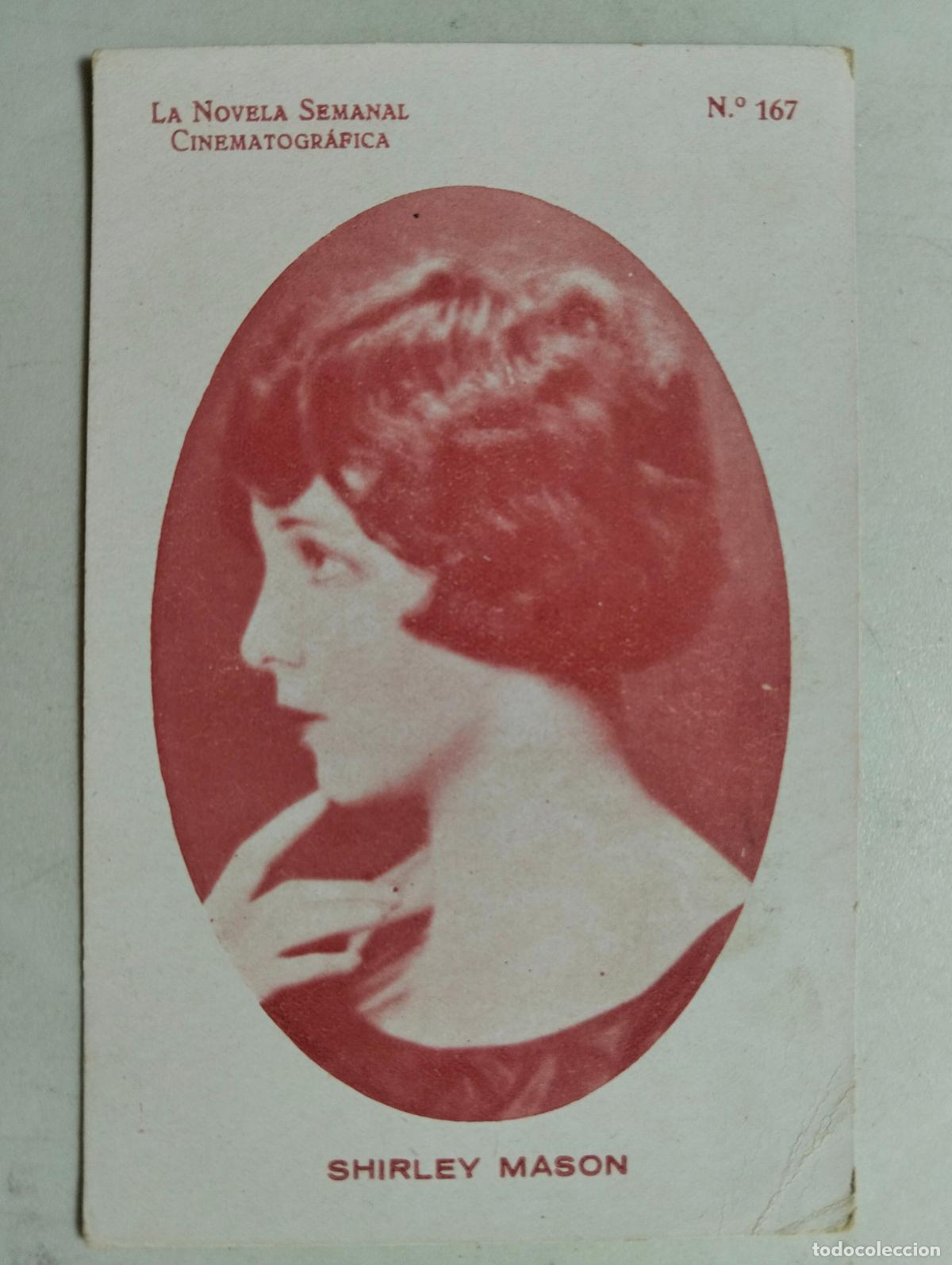 Cine: ACTOR SHIRLEY MASON, LA NOVELA SEMANAL CINEMATOGRAFICA, N&ordm; 167