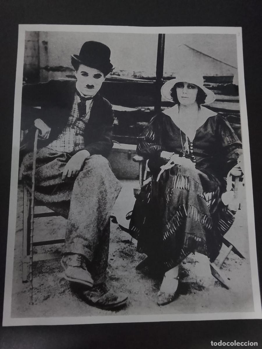 Kino: Fotograf&iacute;a de Charles Chaplin, Charlot, y Edna Purviance