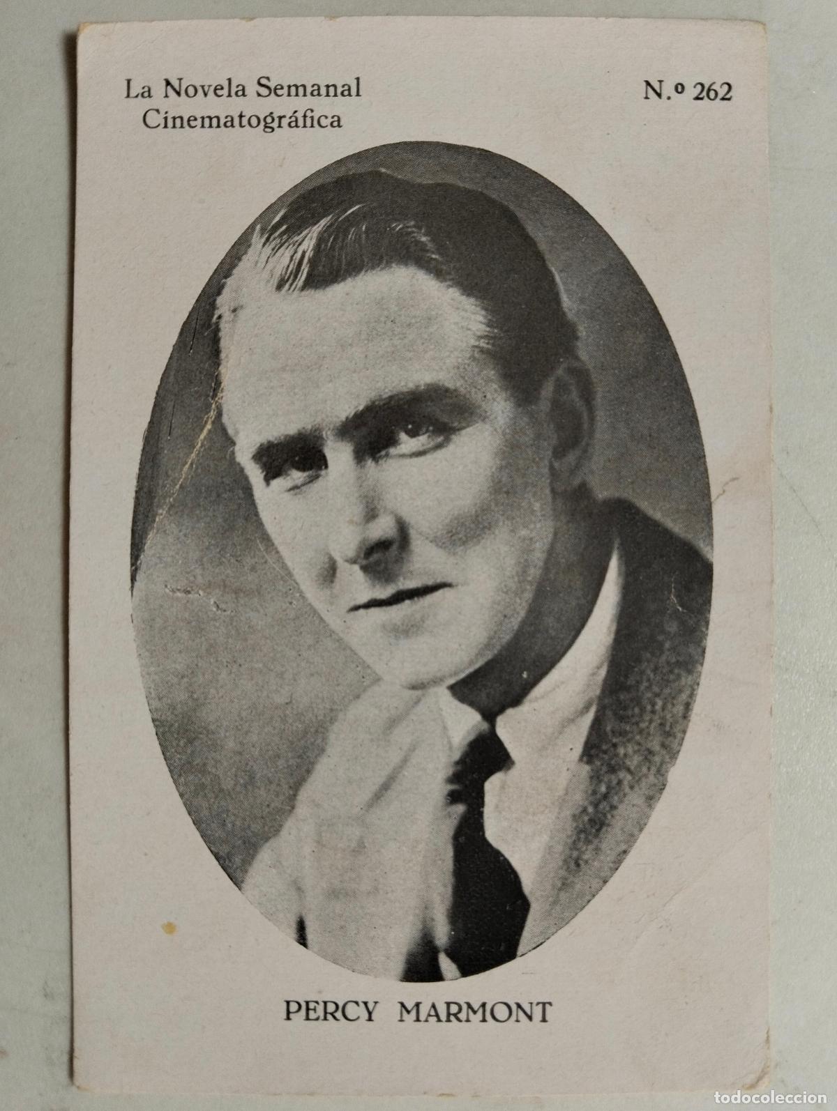 Cine: ACTOR PERCY MARMONT, LA NOVELA SEMANAL CINEMATOGRAFICA, N&ordm; 262