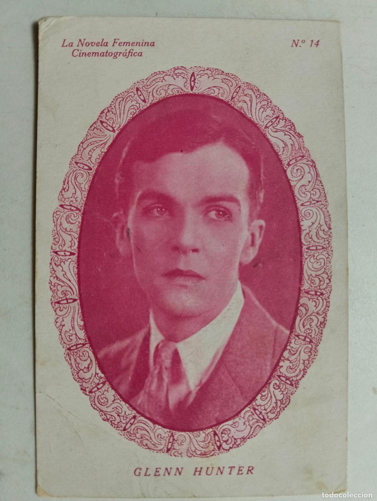 Cine: ACTOR GLENN HUNTER, LA NOVELA SEMANAL CINEMATOGRAFICA, N&ordm; 14