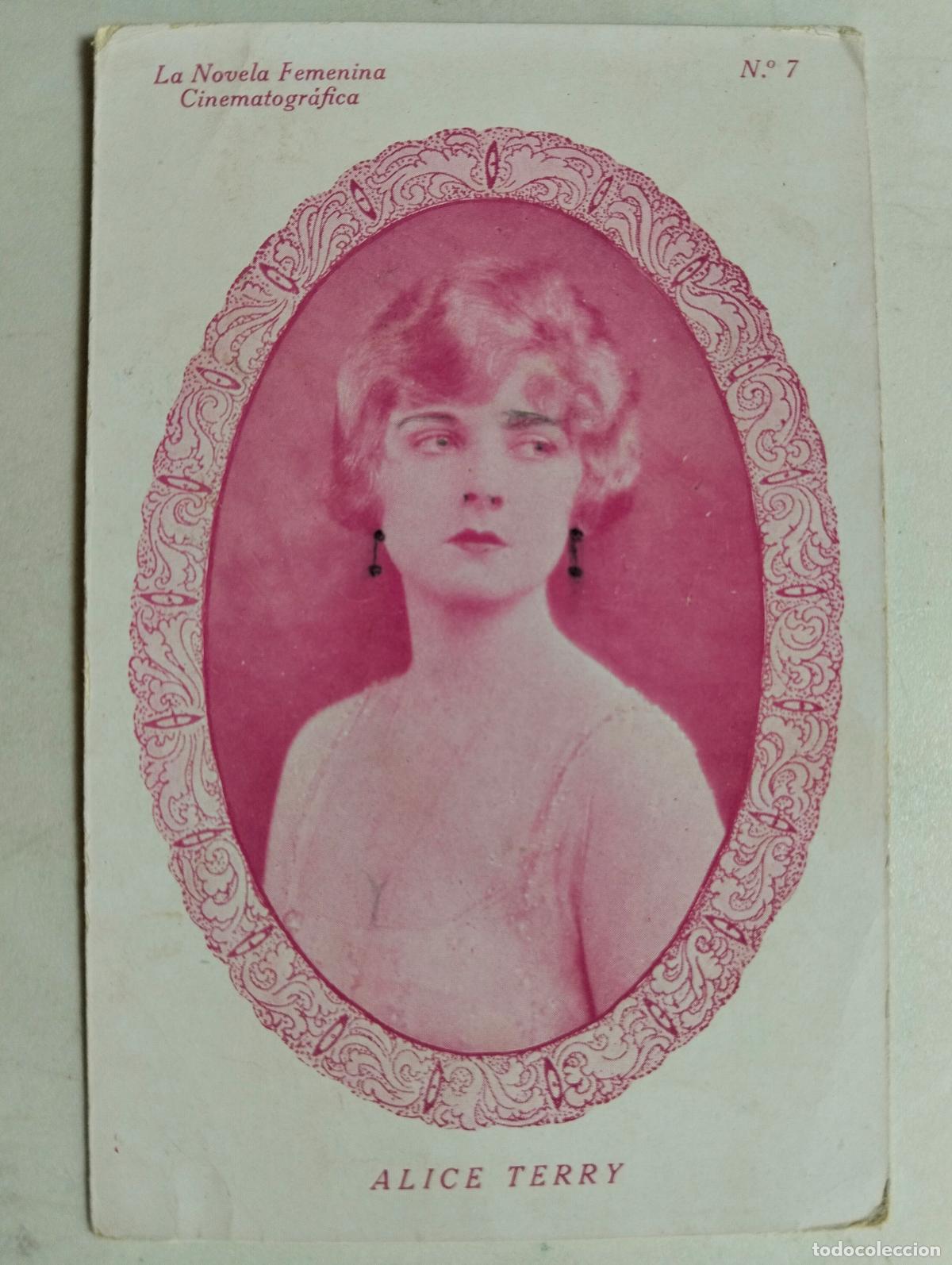 Cine: ACTRIZ ALICE TERRY, LA NOVELA FEMENINA CINEMATOGRAFICA, N&ordm; 7