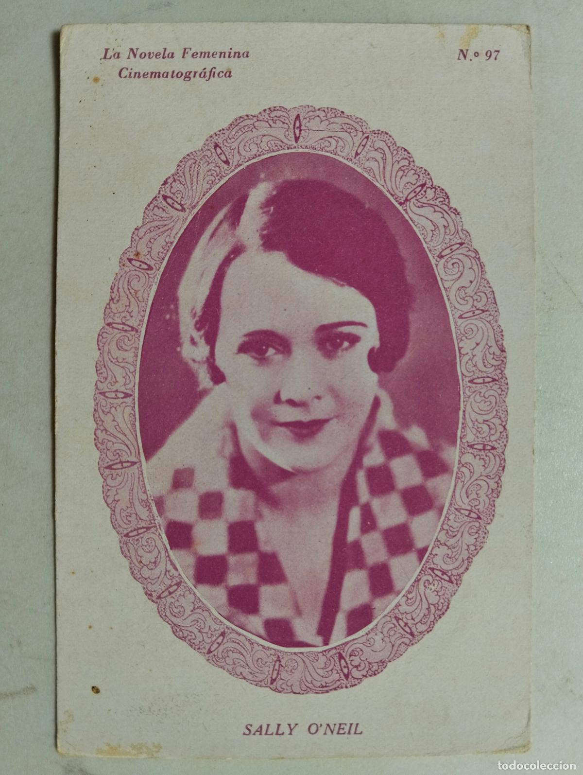 Cine: ACTRIZ SALLY O'NEIL, LA NOVELA FEMENINA CINEMATOGRAFICA, N&ordm; 97