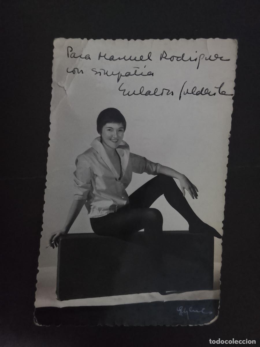 Cine: Fotograf&iacute;a de la actriz Eulalia, Laly, Soldevila dedicada y firmada