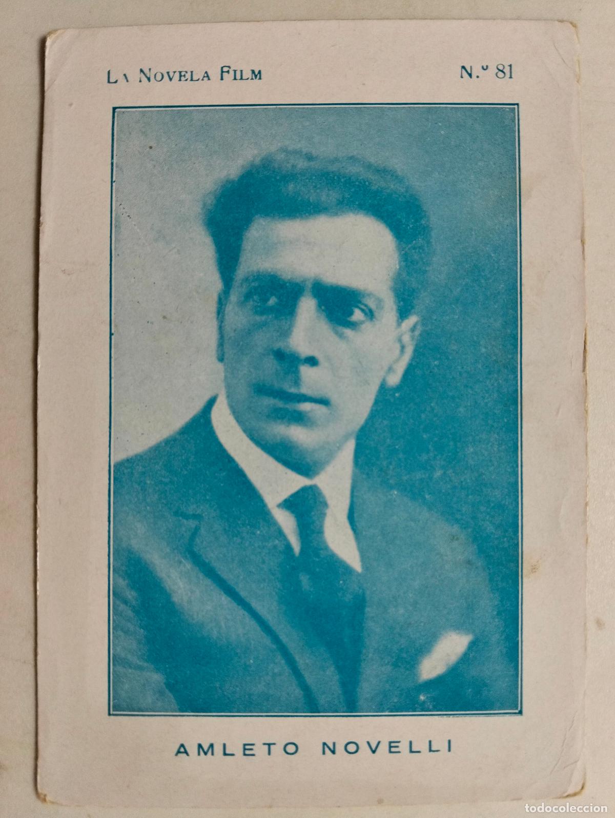Cine: ACTOR AMLETO NOVELLI, LA NOVELA FILM, N&ordm; 81