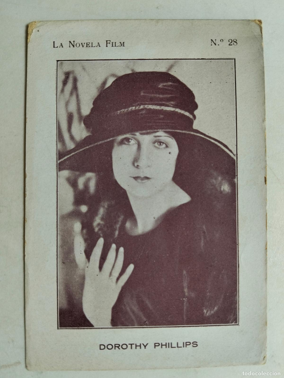 Cine: ACTRIZ DOROTHY PHILLIPS, LA NOVELA FILM, N&ordm; 28