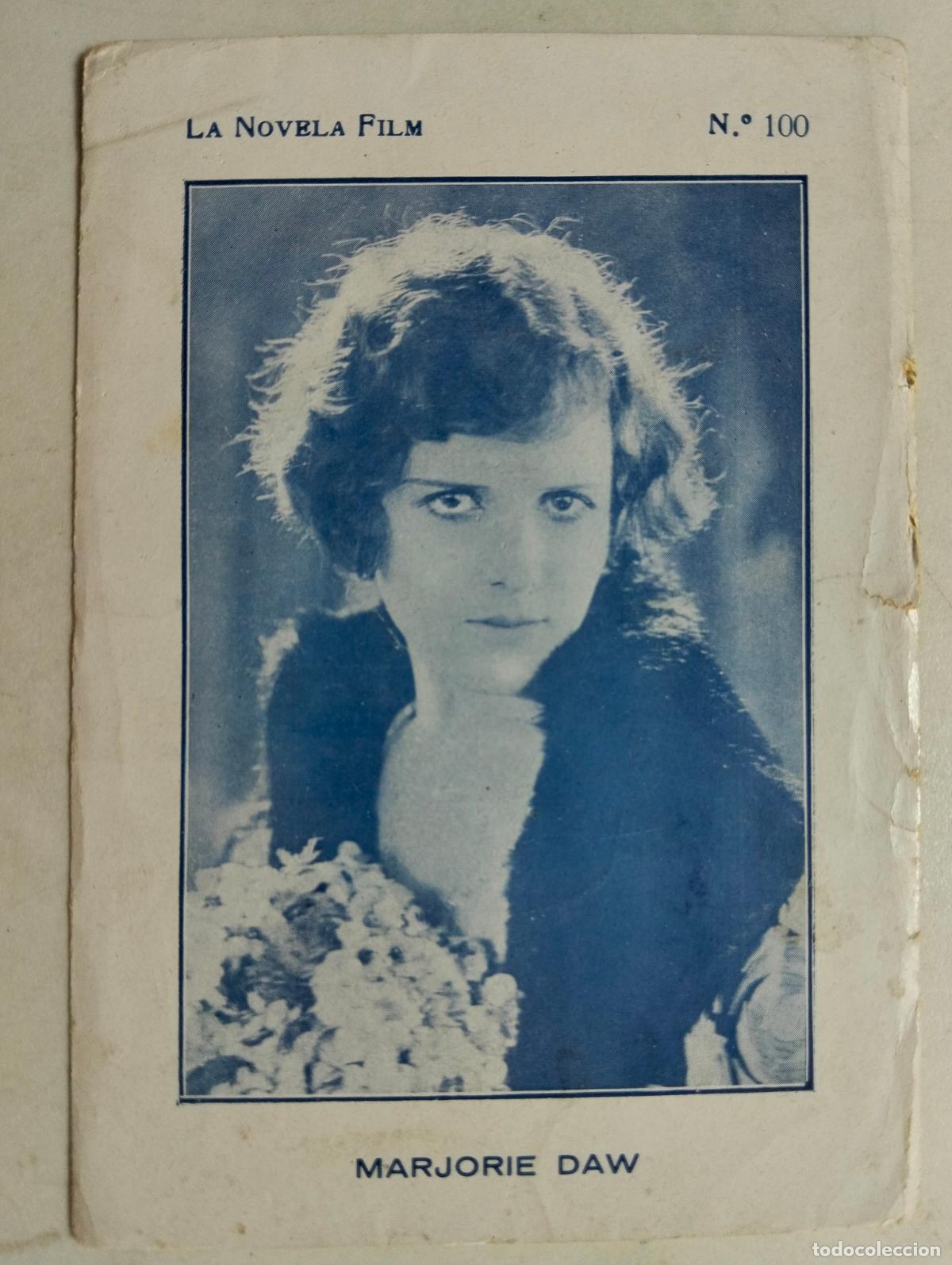 Cine: ACTRIZ MARJORIE DAW, LA NOVELA FILM, N&ordm; 100