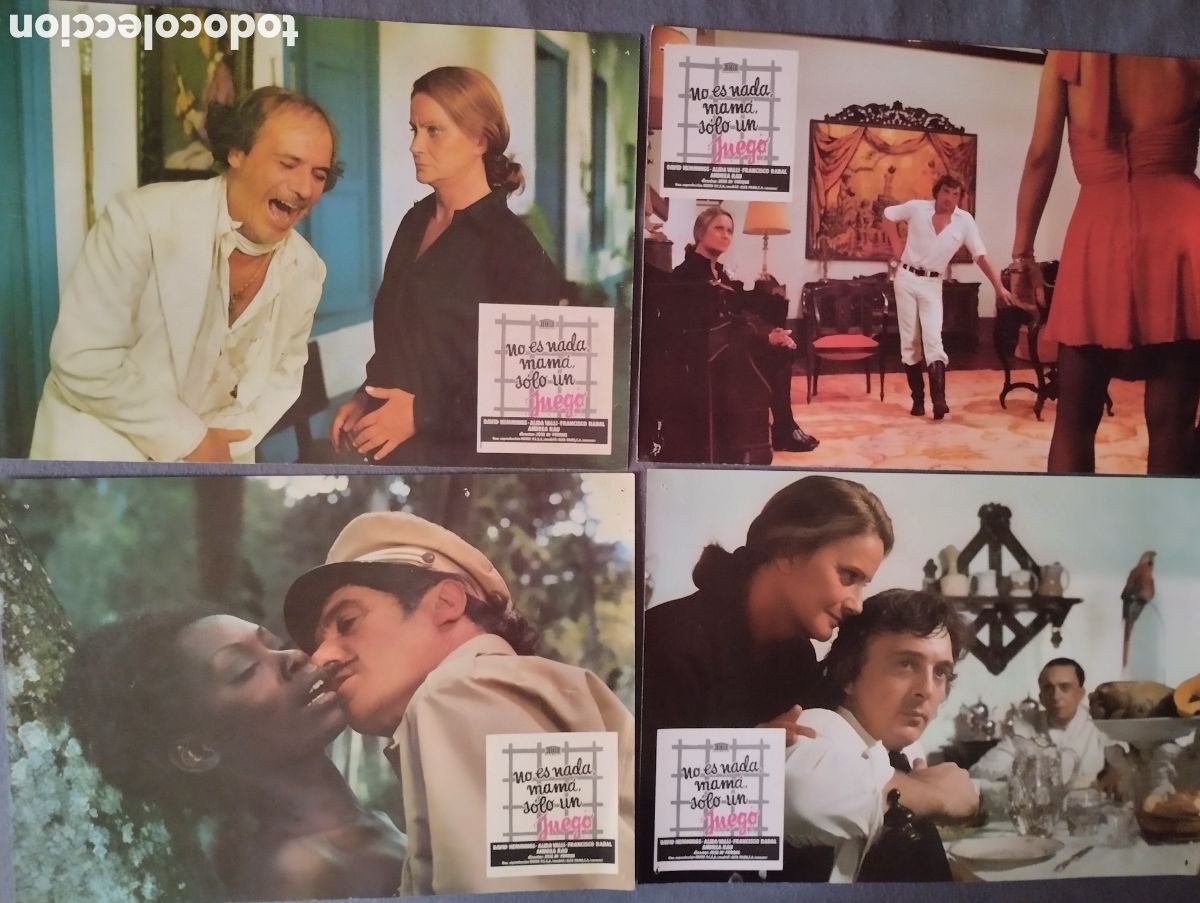 Cin&eacute;ma: 10 FOTOCROMOS - NO ES NADA MAM&Aacute; SOLO UN JUEGO